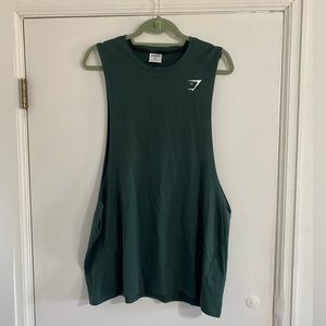 Men’s Green Gymshark Workout Muscle Tank size XXL